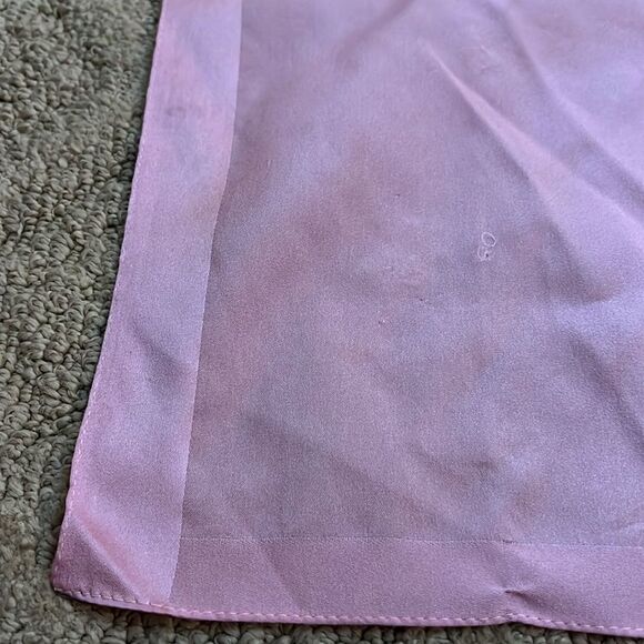 VINTAGE Square Scarf aprrox 17 1/2 x 17 1/2 - Picture 2 of 2